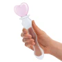 Glas Toy Eight Inch Sweetheart Glass Dildo