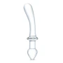 Glas Toy Nine Inch Classic Curved Dual-Ended Dildo