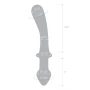 Glas Toy Nine Inch Classic Curved Dual-Ended Dildo