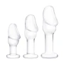 Glas Toy 3-Piece Helmet Head Glass Anal Training Kit