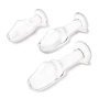 Glas Toy 3-Piece Helmet Head Glass Anal Training Kit