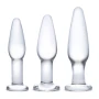 Glas Toys 3-Piece Glass Anal Training Set