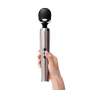 Le Wand Silver Die Cast Rechargeable Vibrating Massager