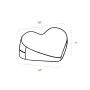 Liberator Heart Wedge Sensual Positioning Pillow Liberty Rose
