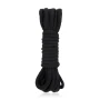 Lux Fetish Black Bondage Rope Five Meters Play Restraint System