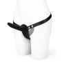 Lux Fetish Silicone Strap-On Harness Dildo with Internal Penetration