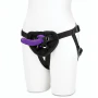 Lux Fetish Fully Adjustable Unisex Strap-On Harness Five Inch Dildo Set 