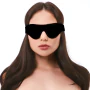 Lux Fetish Unisex Blindfold Black