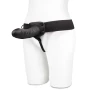 Lux Fetish Fully Adjustable Unisex Vibrating Hollow Strap-On Dildo