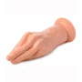 Master Series The Stuffer Fisting Hand Dildo 8.5 Inch Vanilla