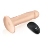 Pegasus Eight Inches Realistic Silicone Vibrating Pegging Dildo with Remote Control and Adjustable Harness Set