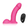 Pegasus Six and Half Inches Realistic Silicone Vibrating Pegging Dildo with Balls Remote Control and Adjustable Harness Set