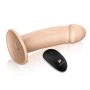 Pegasus Six and Half Inches Realistic Silicone Vibrating Pegging Dildo with Remote Control and Adjustable Harness Set