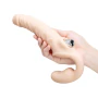 Posable Realistic Vibrating Strapless Strap-On