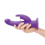 The Rabbit Company G-Spot Rotating Pegging Vibrator Purple