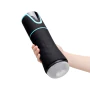 rechargeable suction masturbator with realistic feel
