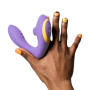 ROMP Rever Dual Rabbit Clitoral G-Spot Vibrator Purple