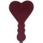 Sex and Mischief Enchanted Heart Spanking Paddle Black Red