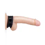 silicone cock strap - black