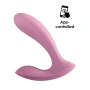 Svakom Erica App-Controlled Rechargeable Wearable Silicone Vibrator Rose Pink