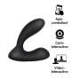 Svakom Vick Neo 2 App-Controlled Rechargeable Interactive Heating Silicone Prostate Vibrator Navy Blue 
