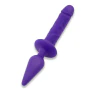 Double Pleasure Vibrating Dildo & Butt Plug