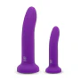 Duo 2 Piece 5.5 inch & 7.75 inch Silicone Dildos & Harness Set
