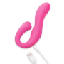Harmony Vibe Double-Ended Curved Vibrating Dildo
