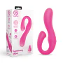 Harmony Vibe Double-Ended Curved Vibrating Dildo