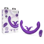 Together Toy Double-Ended Vibrating Strap-On Dildo With Remote Control