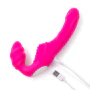 Strapless Together Vibrating Strapless Strap-On Dildo