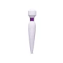 usb rechargeable mini wand massager - white