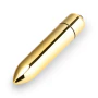 Waterproof Bullet Vibrator - Gold