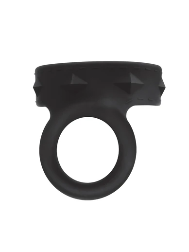 silicone duo snap cock & ball ring