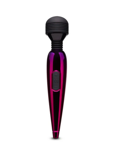 metallic premium usb rechargeable mini wand massager