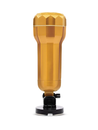 vibrating hands-free mountable male masturbator