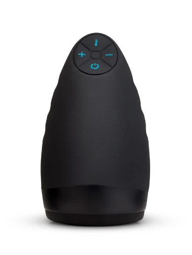 rechargeable warming silicone male masturbator
