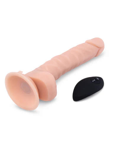 8 inch realistic thrusting remote control dildo
