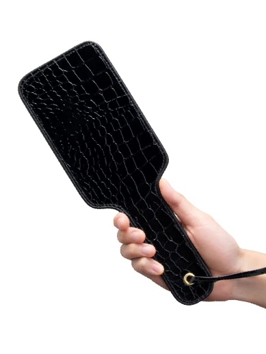 faux leather restraint paddle