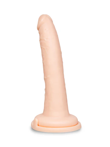 7.5 inch realistic dildo - vanilla