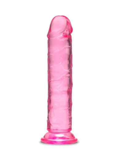 7 inch pink jelly dildo