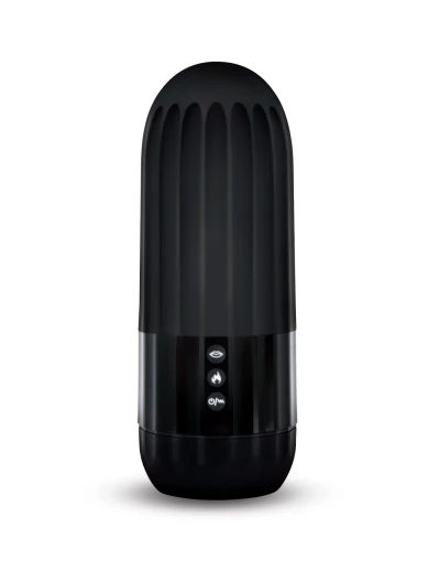 10 function vibrating & warming suction masturbator