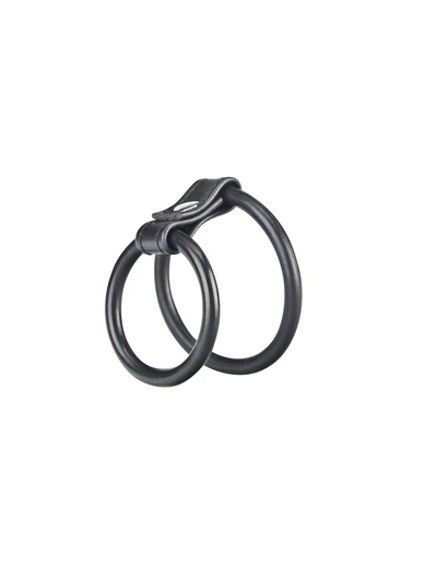 duo cock & ball ring