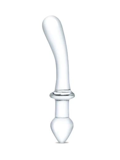 9” classic curved dual-ended dildo