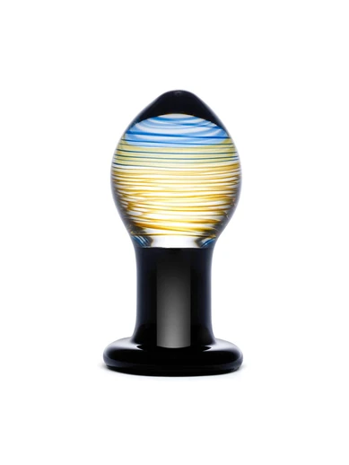 3.5 Inch galileo glass butt plug