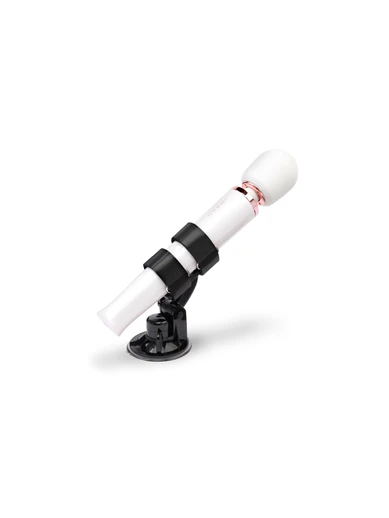 suction base for universal hands free sex toy holder black