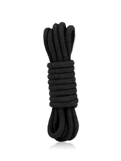 bondage rope 3m - black