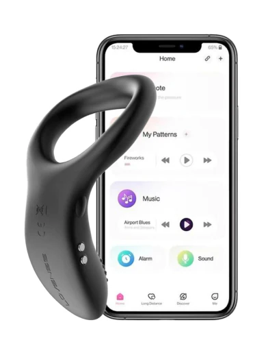 Lovense Diamo App Controlled Vibrating Cock Ring