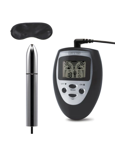electro-sex shock wand with remote control