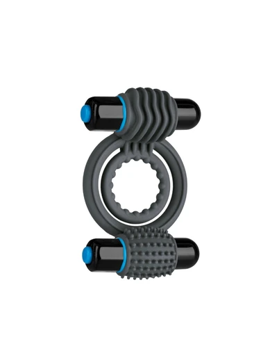 optimale vibrating double c-ring - slate
